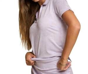 NEW FUNDAMENTAL COAST terrain polo top in orchid